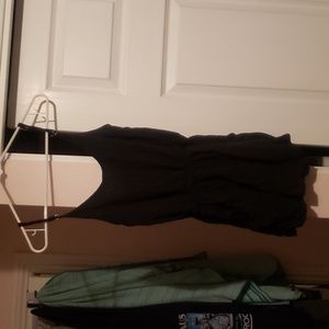Brandy Melville black tank romper